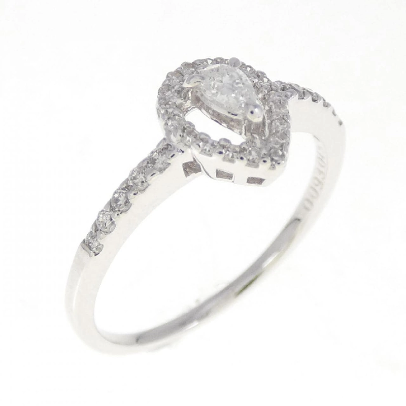 Nhẫn kim cương K14WG 0.093CT 672809