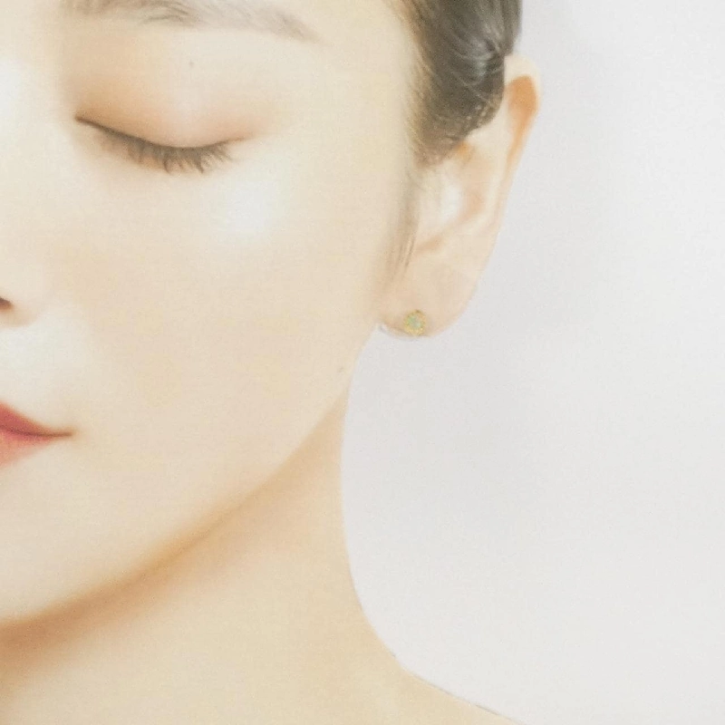 K18YG Opal Bông tai - Hàng hiệu Chính hãng 865700