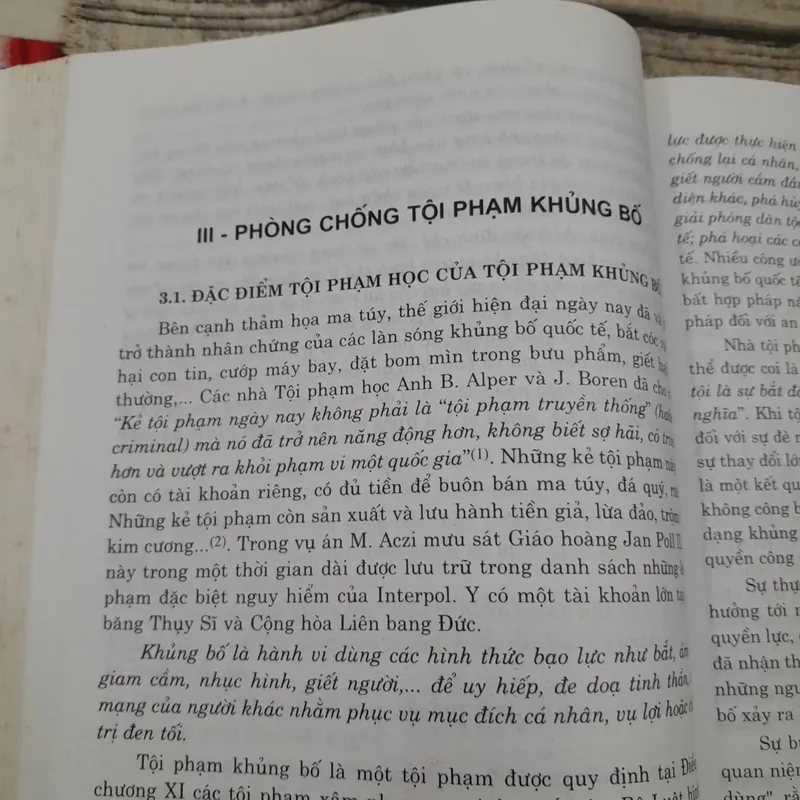 Nghiệp vụ Phòng Chống các loại Tội phạm ở Việt Nam. Giáo sư Trung Tướng Ng. Xuân Yêm 2005 734316
