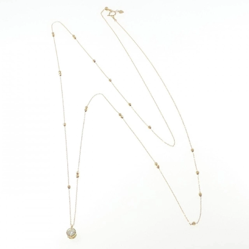 K18YG Dây chuyền kim cương 0.347CT - Hàng hiệu Authentic 848069