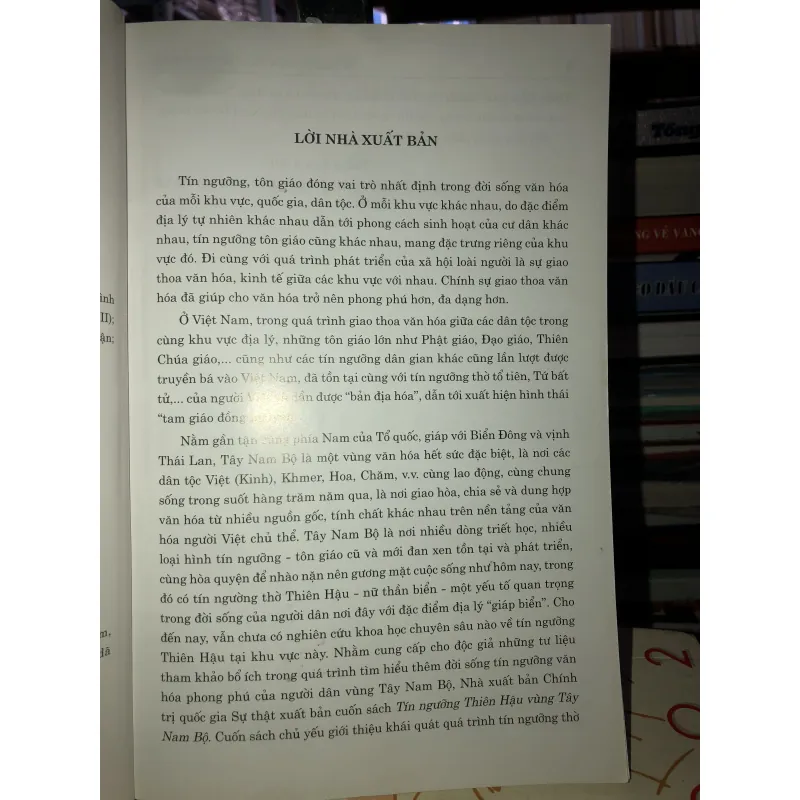 Tín ngưỡng Thiên Hậu vùng Tây Nam Bộ - Nguyễn Ngọc Thơ 755070