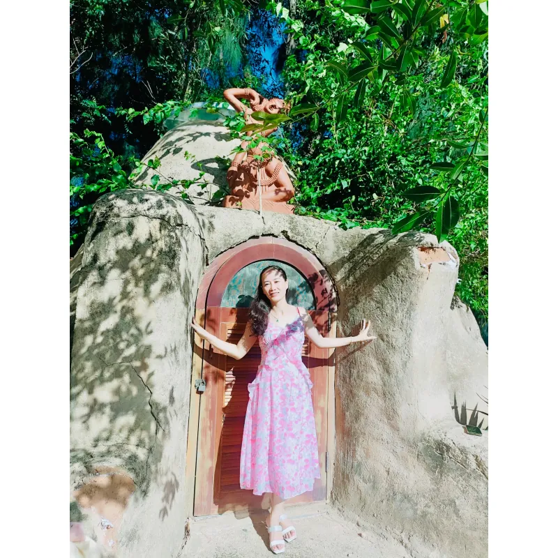 Áo đầm hồng 799577