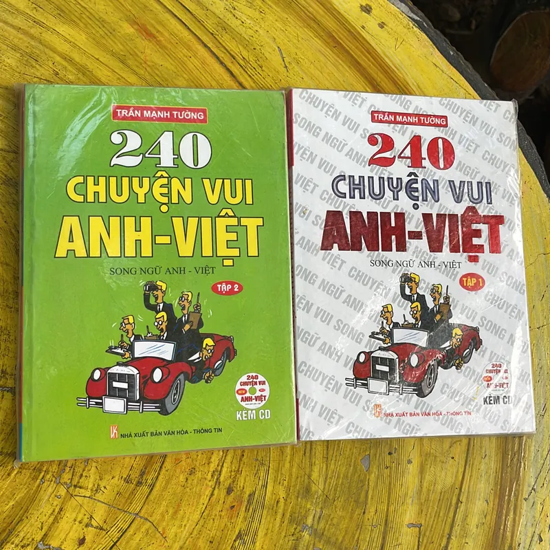 COMBO TRẦN MẠNH TƯỜNG: 240 CHUYỆN VUI ANH-VIỆT & NGỮ PHÁP TIẾNG ANH 737763