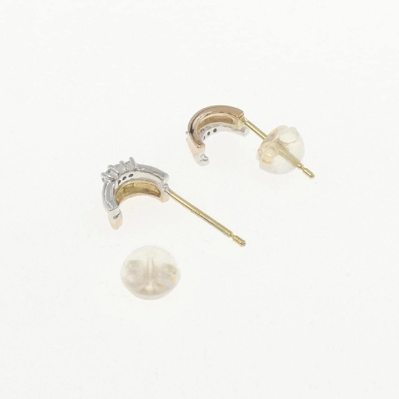 Bông tai kim cương ba màu K18 0.04CT - Hàng hiệu chính hãng 864692