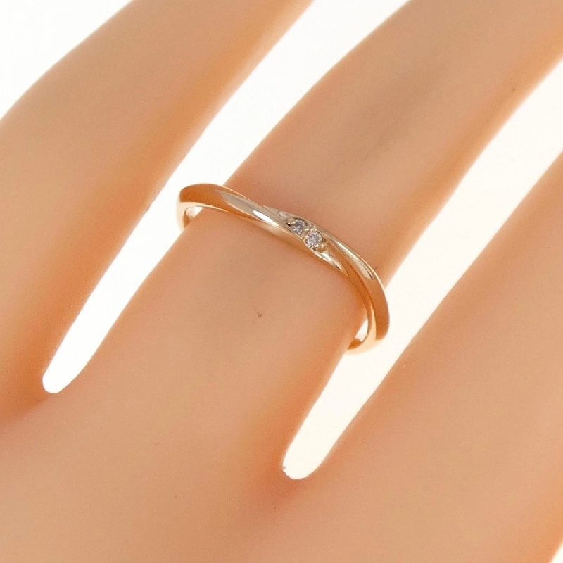 Nhẫn kim cương K18PG 0.01CT 672816