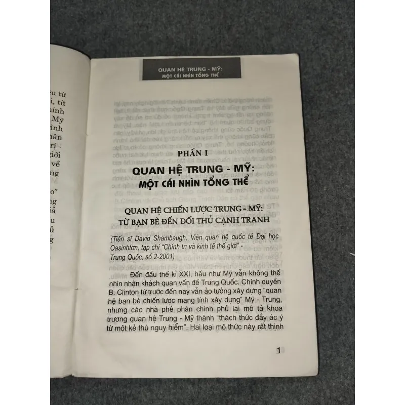 QUAN HỆ TRUNG - MỸ CÓ GÌ MỚI? 698953
