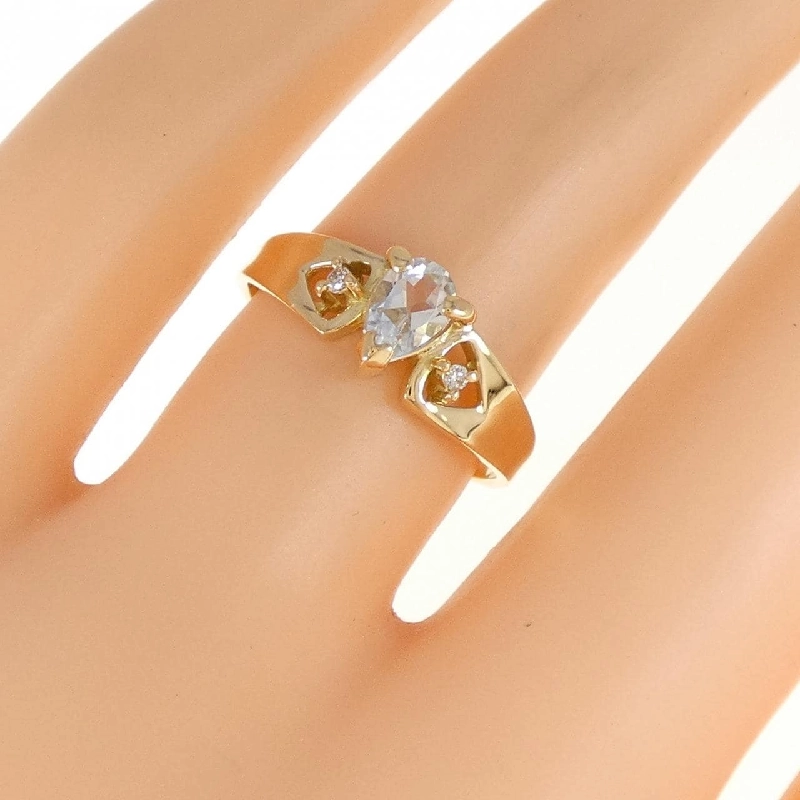 Nhẫn Blue Topaz K18YG 672250