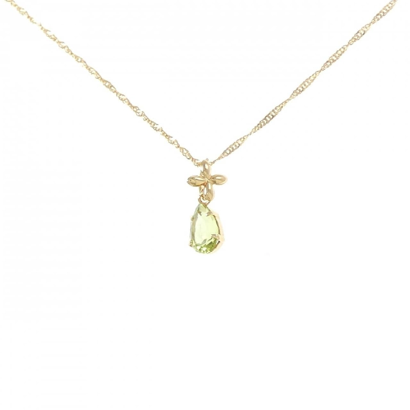 K18YG Peridot Necklace - Hàng hiệu Authentic 865861