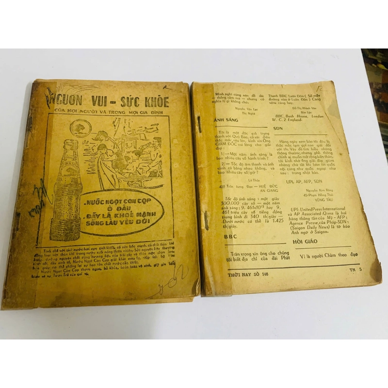 📰2 CUỐN BÁO THỜI NAY   – Số 146, xb ngày 15/10/1965 – Số 197, xb ngày 01/12/1967  543788