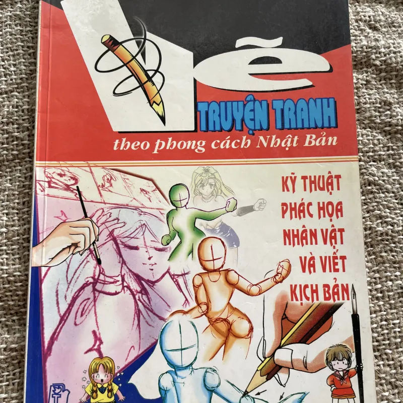 Vẽ Truyện Tranh Theo Phong Cách Nhật Bản - Kỹ Thuật Phác Họa Nhân Vật Và Viết Kịch Bản 1004575