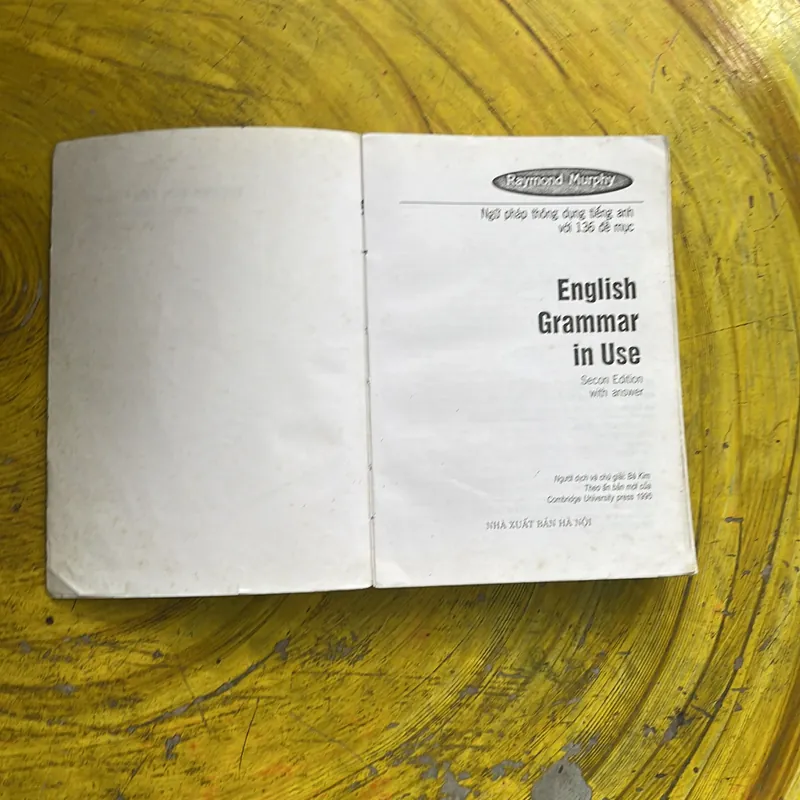 NGỮ PHÁP THÔNG DỤNG 136 ĐỀ MỤC WITH ANSWERS ENGLISH GRAMMAR IN USE- RAYMOND MURPHY 702711
