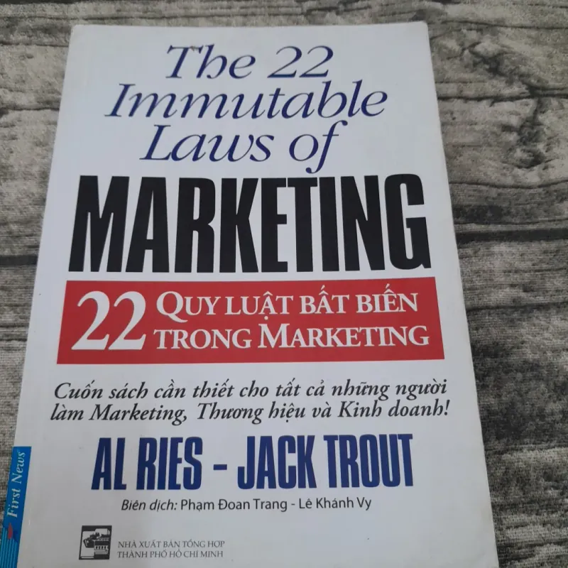 22 quy luật bất biến để thành công trong Marketing. TG Al Ries - Jack Trout  745190
