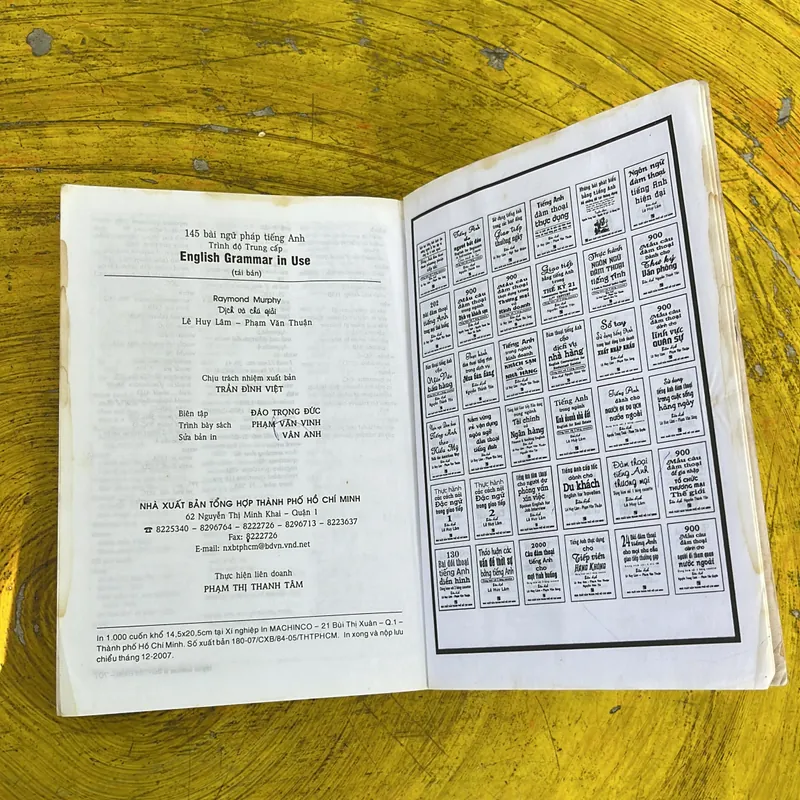 ENGLISH GRAMMAR IN USE RAYMOND MURPHY 145 BÀI NGỮ PHÁP TIẾNG ANH TRÌNH ĐỘ TRUNG CẤP 737046