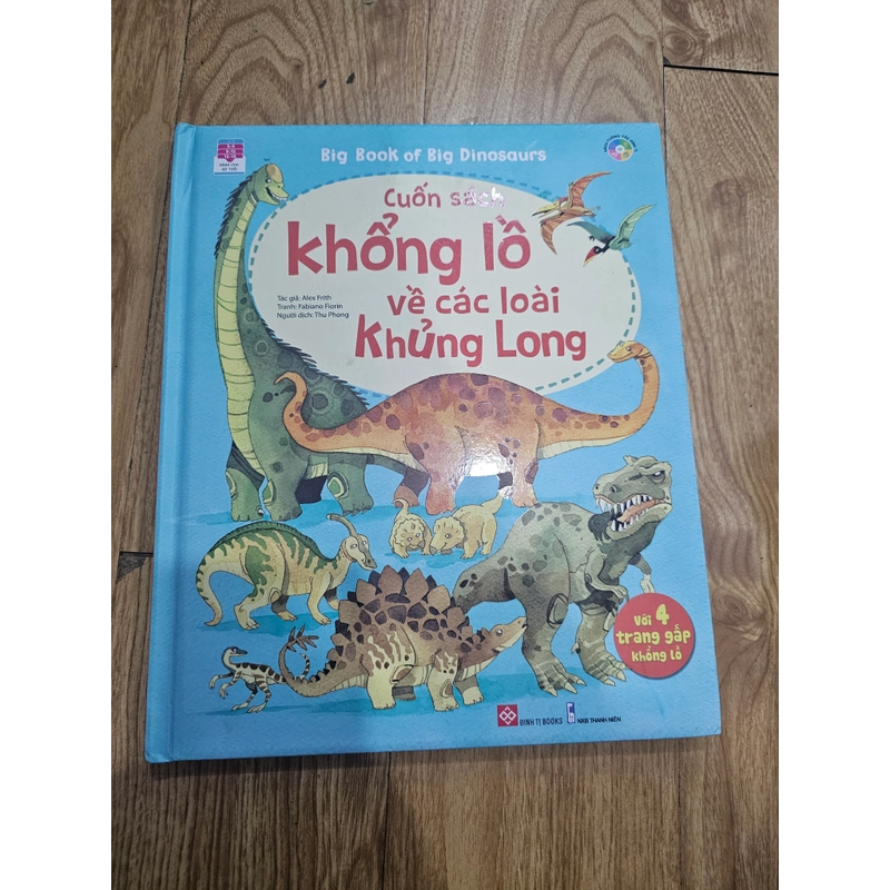 Cuốn sách khổng lồ về các loài khủng long (bìa cứng)
90k 452637