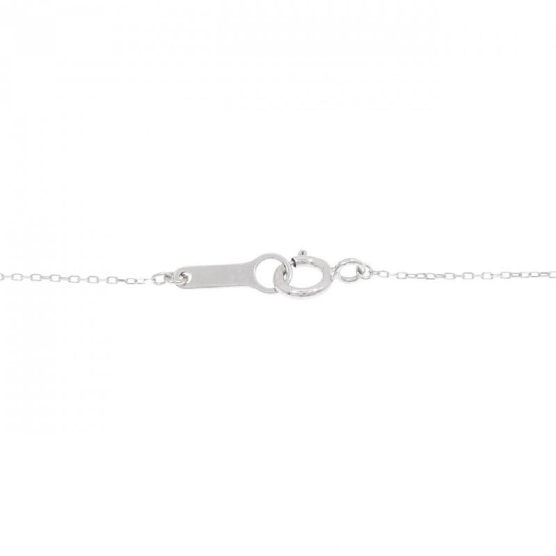 K18WG Dây chuyền kim cương hình trái tim 0.08CT - Hàng hiệu Chính hãng 860693