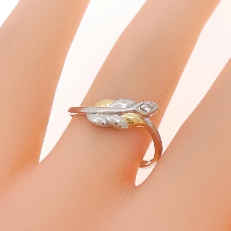 Nhẫn kim cương PT900/K18YG 0.016CT - Hàng hiệu Chính hãng 848042