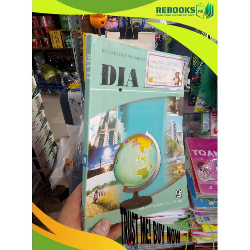 (TẶNG BOOKMARK) Địa Lí 9 2023 mới 80% Giáo khoa RBK2702 943006