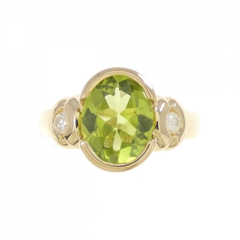 Nhẫn Peridot K18YG - Hàng hiệu Authentic 853598