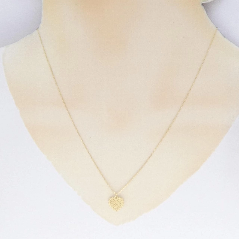 K18YG Dây chuyền hình trái tim - Hàng hiệu Chính hãng 860035