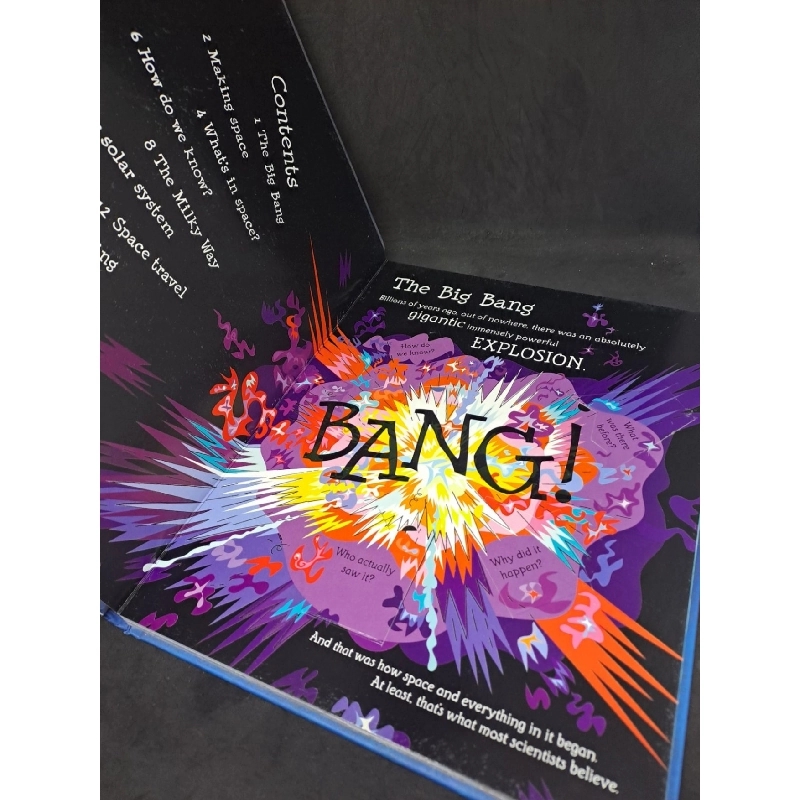 See inside Space mới 90% sách màu HCM2007 911749