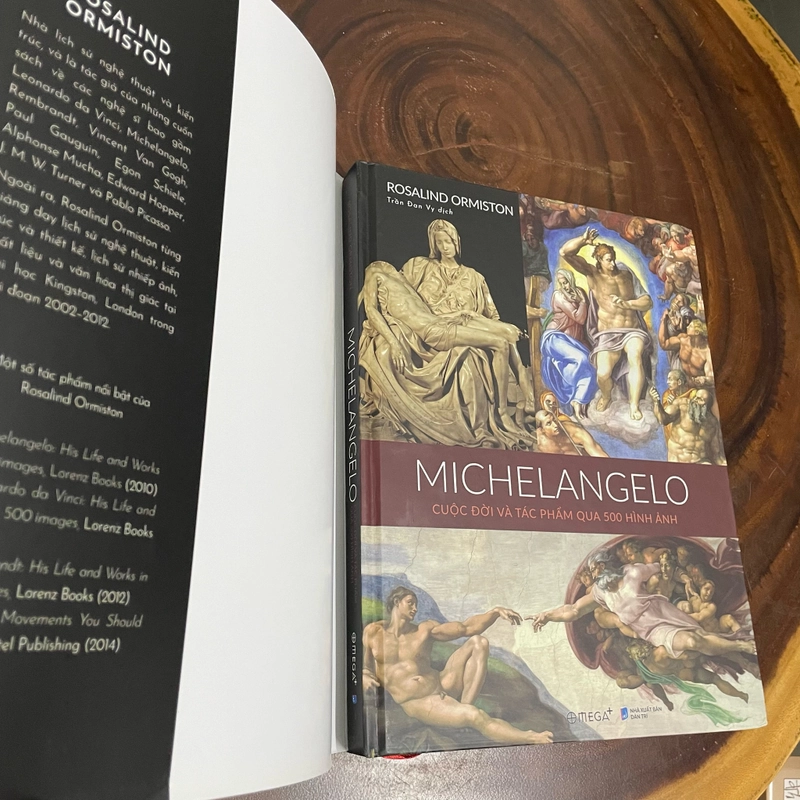 II Tựa sách: MICHELANGELO _ Cuộc Đời Và Tác Phẩm Qua 500 Hình Ảnh - ROSALIND ORMISTON  446768