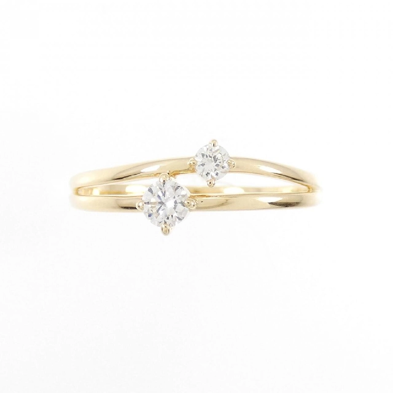 Nhẫn kim cương K18YG 0.15CT - Hàng hiệu chính hãng 856648