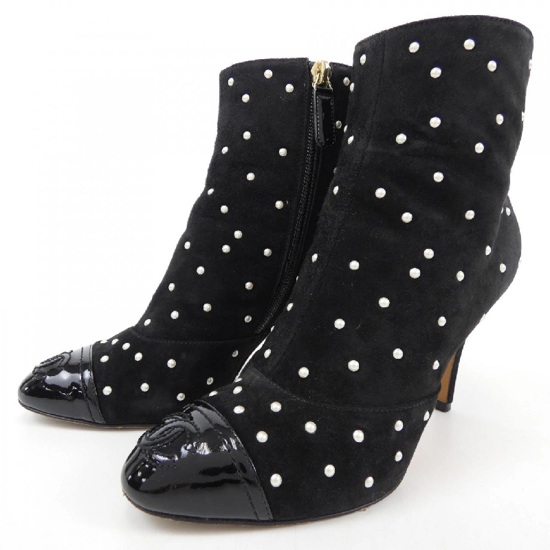 【Khuyến mãi】Giày bốt CHANEL 664169