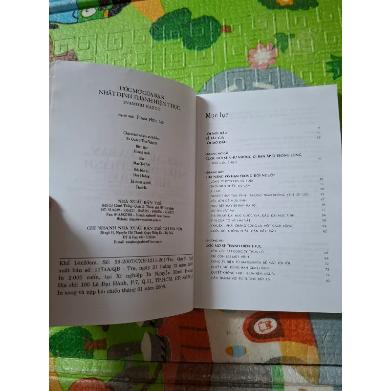 Tự thuật một doanh nhân - Ước mơ của bạn nhất định thành hiện thực - Inamori Kazuo 931614