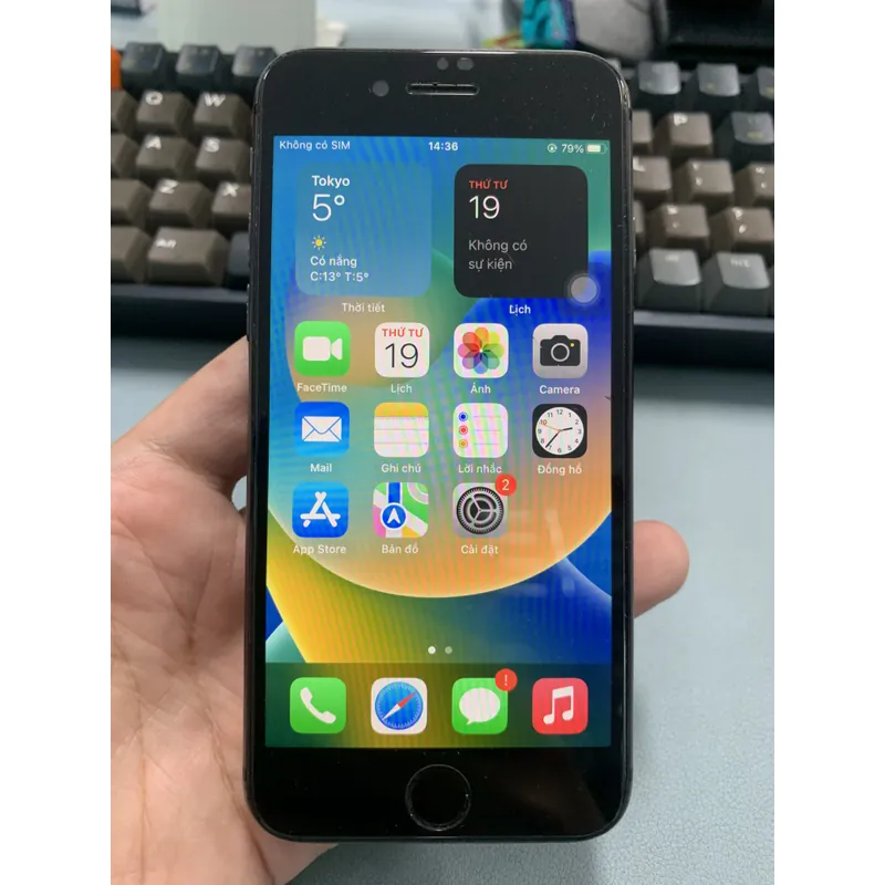 iphone 8 nguyên zin, mới thay pin DL 100%, đẹp 702828