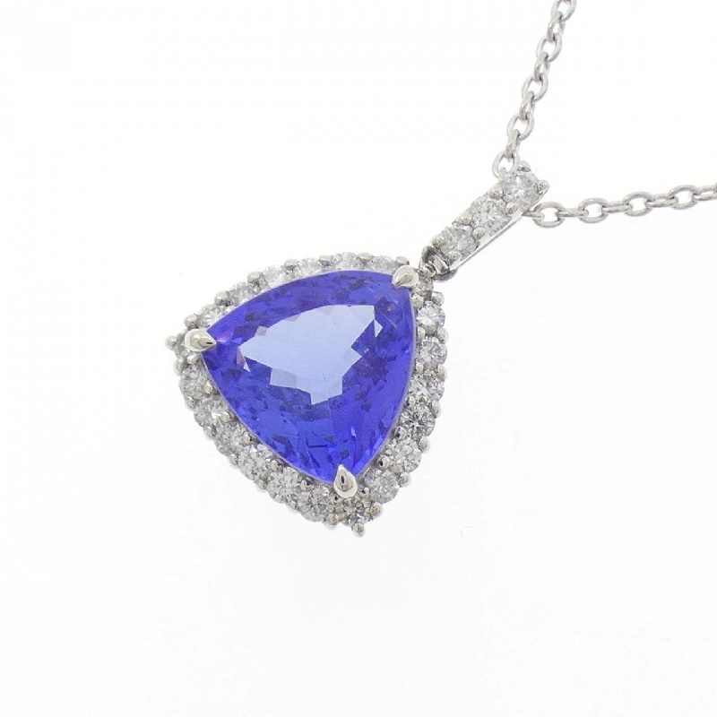 Dây chuyền Tanzanite PT900/PT850 3.23CT - Hàng hiệu Chính hãng 858555