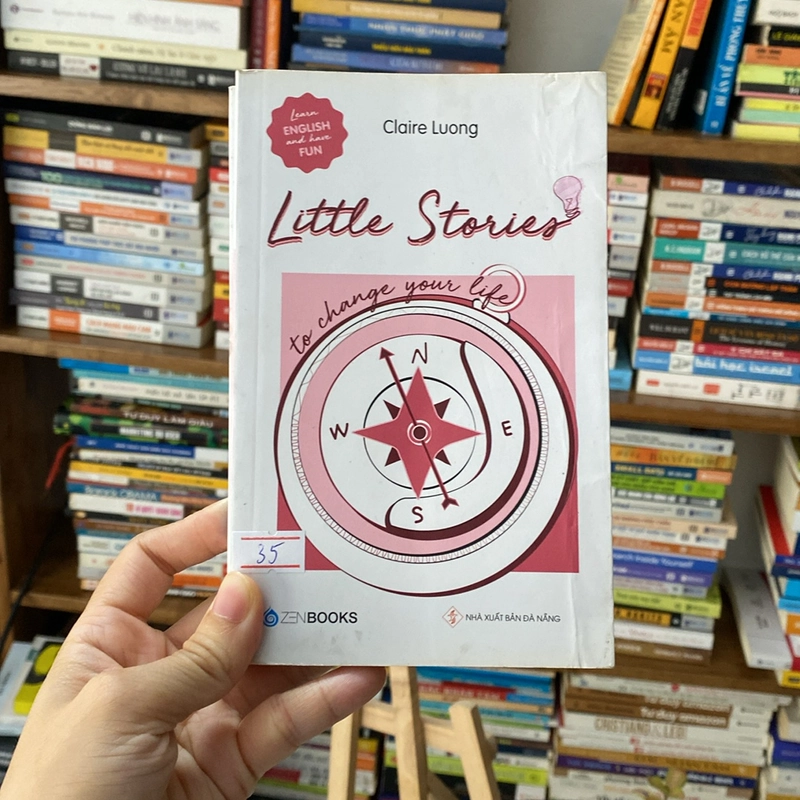 Sách song ngữ Little stories claire luong 530085