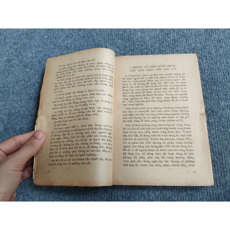 BÁO CÁO VỀ XÂY DỰNG CHỦ NGHĨA XÃ HỘI TẬP I 688734