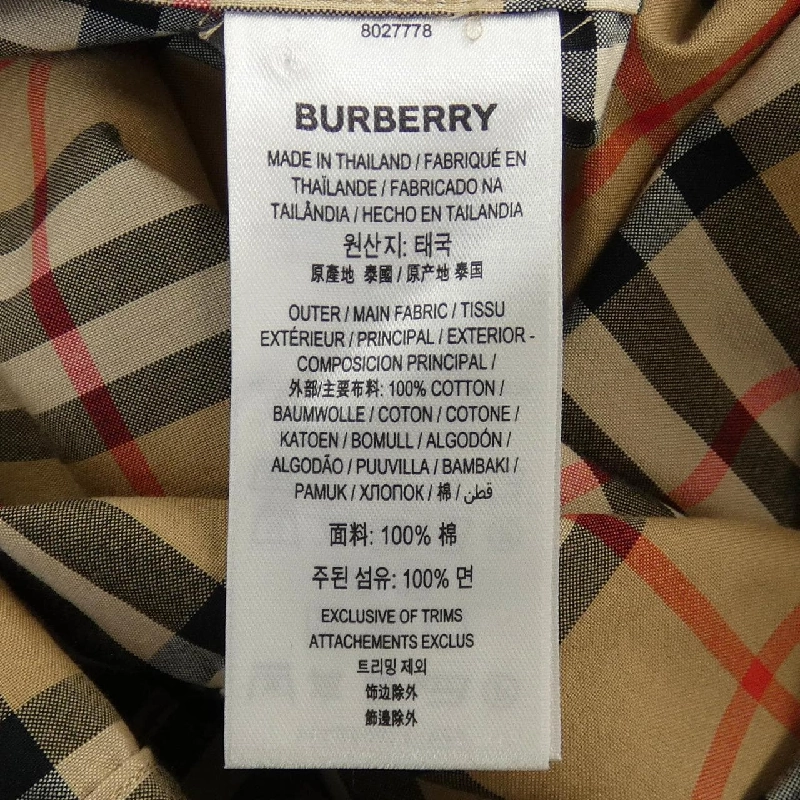 Áo sơ mi BURBERRY - Hàng hiệu Chính hãng 899242