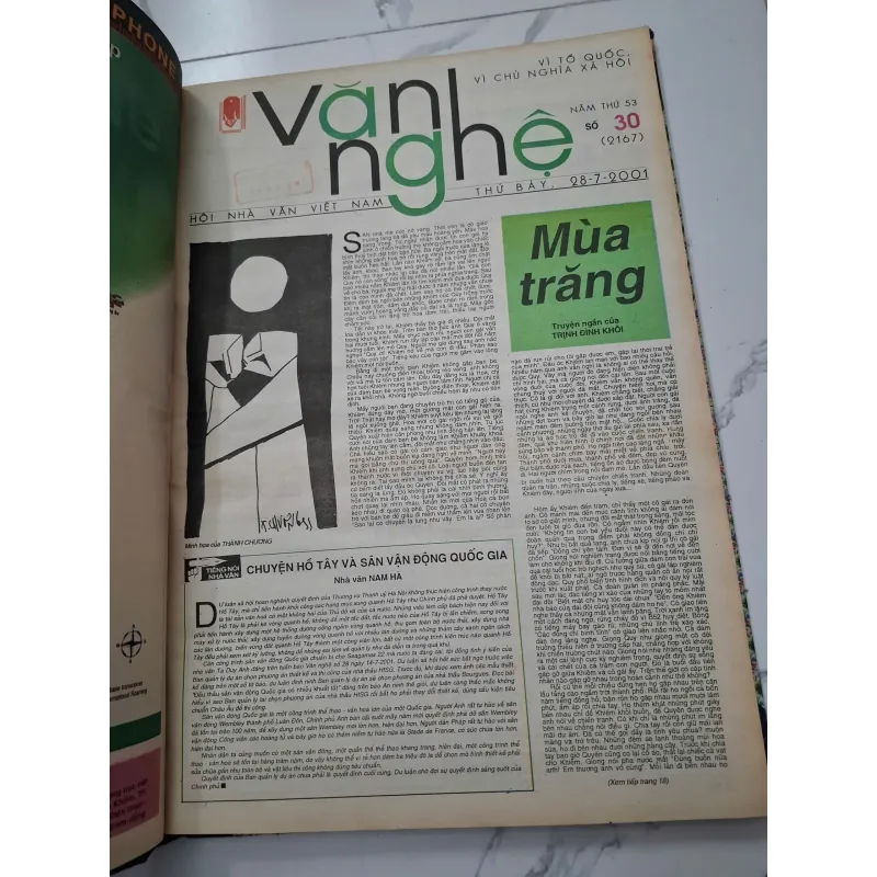 Báo Văn Nghệ 2001 số 27 đến số 39 799223