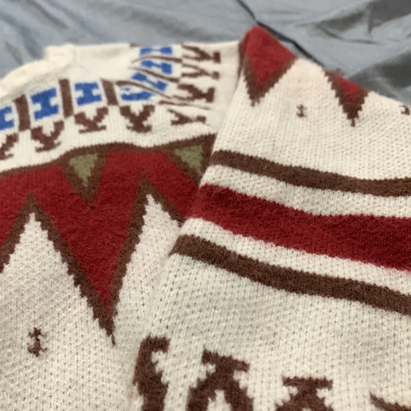 Áo len nữ họa tiết 729193