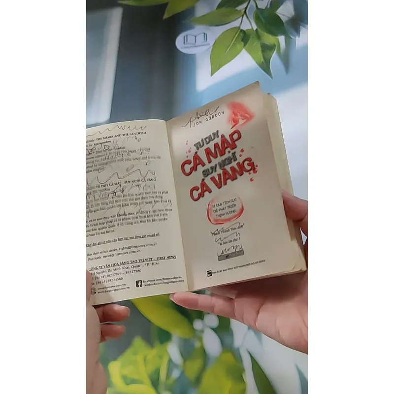 Tư duy cá mập, suy nghĩ cá vàng - John Gordon 607747