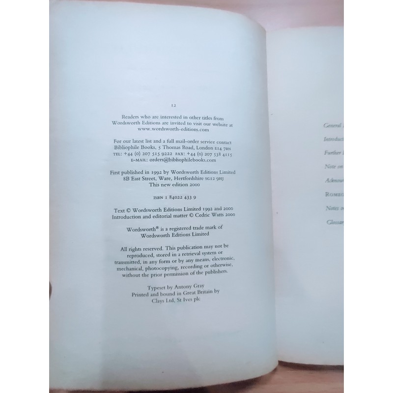 Romeo and Juliet- William Shakespeare 70059