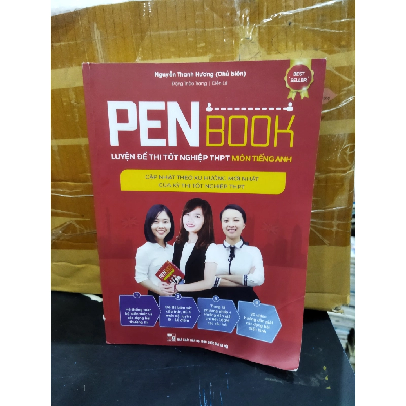 Pen book: Luyện đề thi tốt nghiệp THPT tiếng Anh - cập nhật theo xu hướng mới nhất của kỳ thi tốt nghiệp THPT - Nguyễn Thanh Hương chủ biên 277418