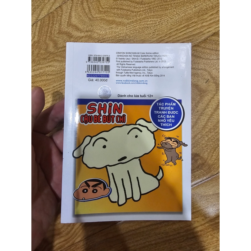 Phiên bản hoạt hình màu - Shin cậu bé bút chì tập 31 444041