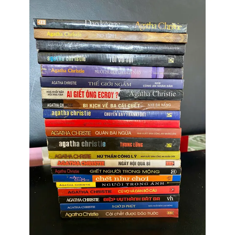 Combo 21 cuốn Agatha Christie  553662