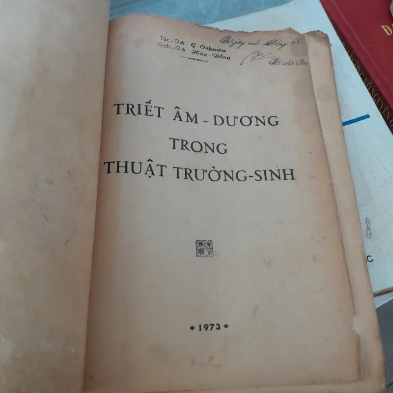 TRIẾT ÂM DƯƠNG TRONG THUẬT TRƯỜNG SINH - HÒA ĐỒNG 747804