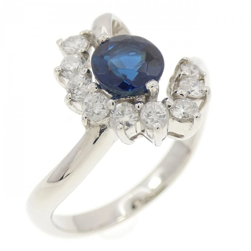 Nhẫn tourmaline indigo light PT900 0.54CT 671787