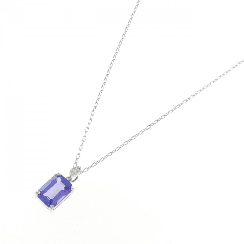 Dây chuyền Tanzanite PT950/PT850 1.48CT - Hàng hiệu Chính hãng 861372