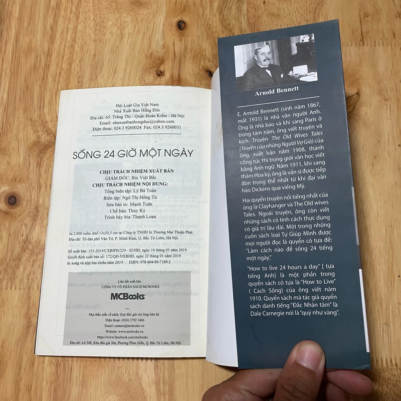 II Sách Kỹ Năng: Sống 24 Giờ 1 Ngày - ARNOLD BENNETT - Nguyễn Hiến Lê (Dịch) - 2019 473386