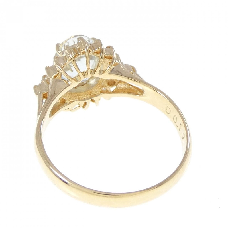 Nhẫn Aquamarine K18YG 0.96CT - Hàng hiệu Chính hãng 853987