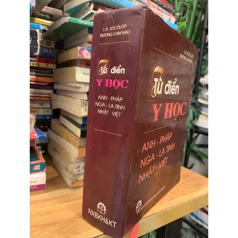 Từ điển y học Anh -Pháp ,Nga-La tinh , Nhật -Việt 786150