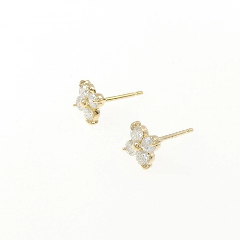 K18YG Bông tai hoa kim cương 0.30CT - Hàng hiệu Chính hãng 866932