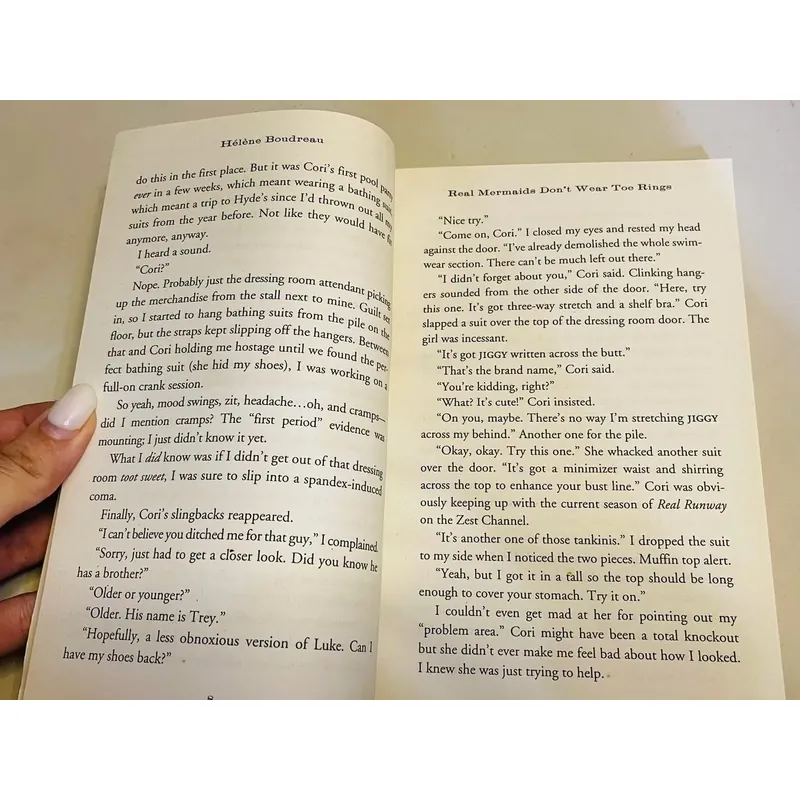 [Sách tiếng Anh 2hand] Like new 90% - 🧜‍♀️ Real Mermaids Don't Wear Toe Rings 715136