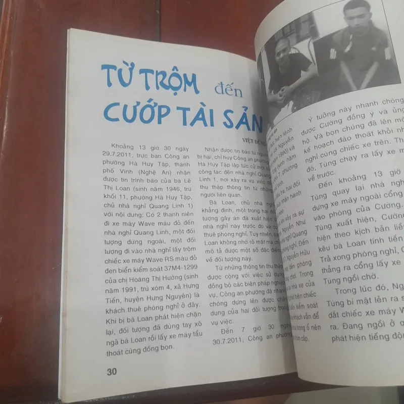 AN NINH TRẬT TỰ tập 235  tháng 9 năm 2011 688864