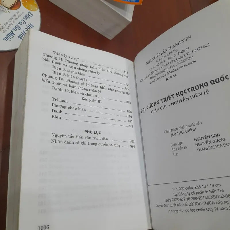 Giản Chi, Nguyễn Hiến Lê - ĐẠI CƯƠNG TRIẾT HỌC TRUNG QUỐC 605398